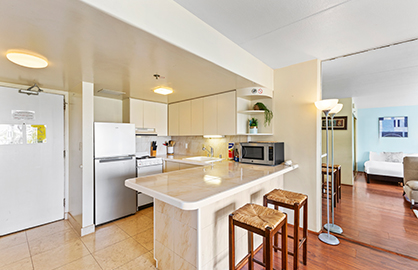 Large Open Kitchen and Breakfast Bar
