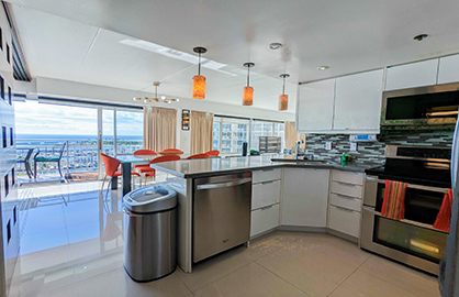 Modern Kitchen w/ Ocean View                      