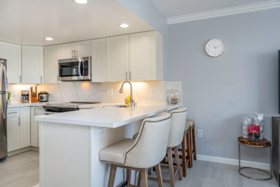 Beautiful new kitchen / breakfast bar             