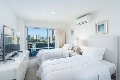 Two Twin Beds in Guest Bedroom