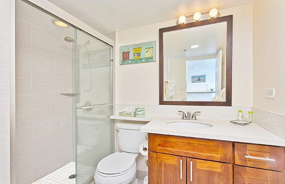 Modern Bathroom w/ Walk-in Shower