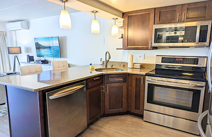 Brand New Modern Kitchen w/ Breakfast Bar         