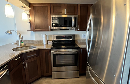 Fully Equipped Kitchen                            