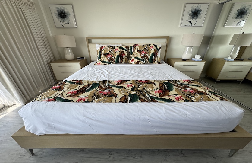 Large Comfy King Bed and Extra Closet