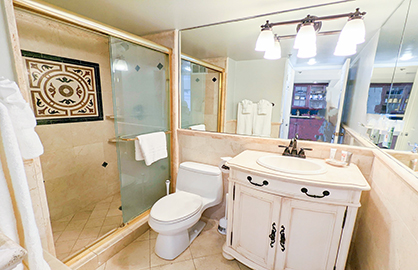 Modern Bathroom w/Walk-in Shower                  