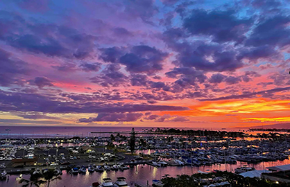 Amazing Marina Sunset View                        