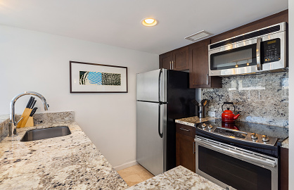 Kitchen with New Appliances