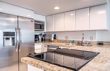 Kitchen w/ Modern Appliances                      