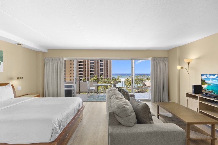 Spacious Living Area w/ Ocean Views               