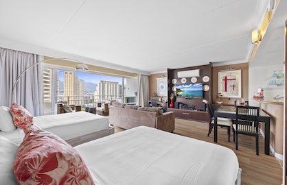 Studio with Stunning City Views                   