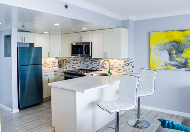 Modern Kitchen - Breakfast Bar                    