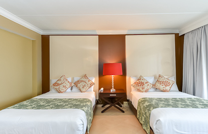 Two Double Beds