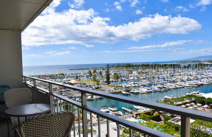 Perfect Ocean View from Lanai                     