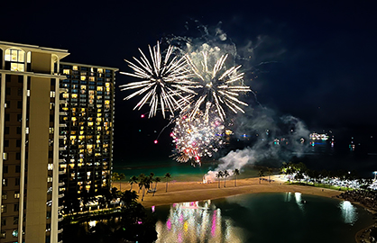 Lagoon View Fireworks Show